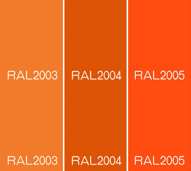 施韵令油漆亮橙色设备漆金属漆 ral2003淡橙色