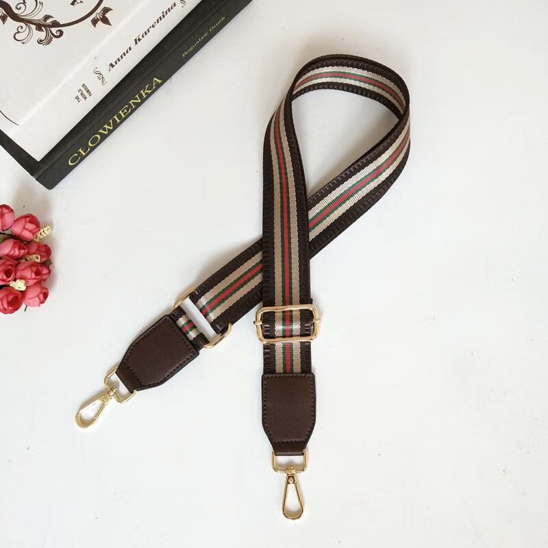 奈池特（NAICHITE）包帶子百搭寬帶子包包帶配件斜跨可調(diào)節(jié)彩色替換帶加長背包帶減負 紅色