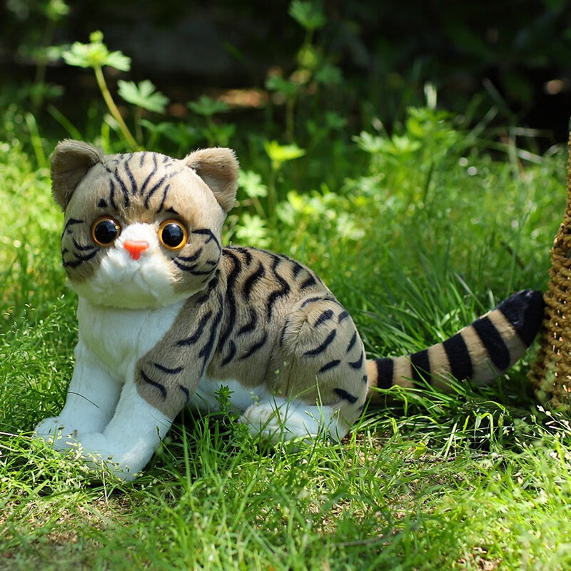 萌糯糯仿真小猫咪公仔可爱咪咪毛绒玩具儿童宠物玩偶猫咪布娃娃摆件