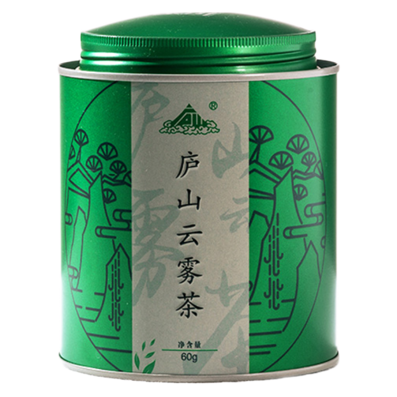 庐山【2024新茶】明前特级庐山云雾茶 九江高山绿茶茶叶铁罐装60g