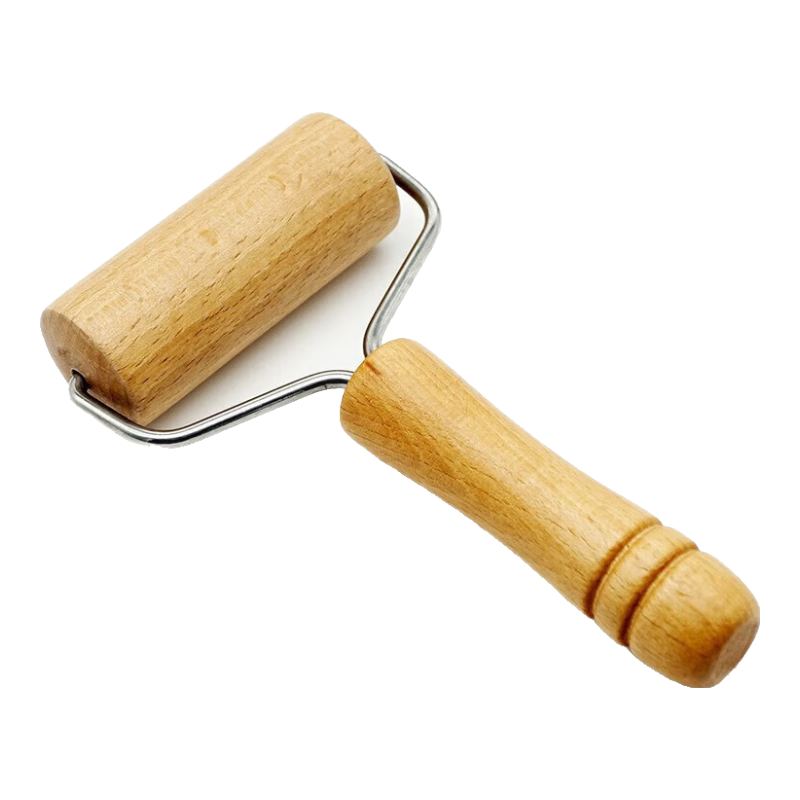 皆用滚轮擀面杖木制手动迷你滚轴擀面器家用翻糖擀面棍饺子皮面粉棍 中号擀面杖