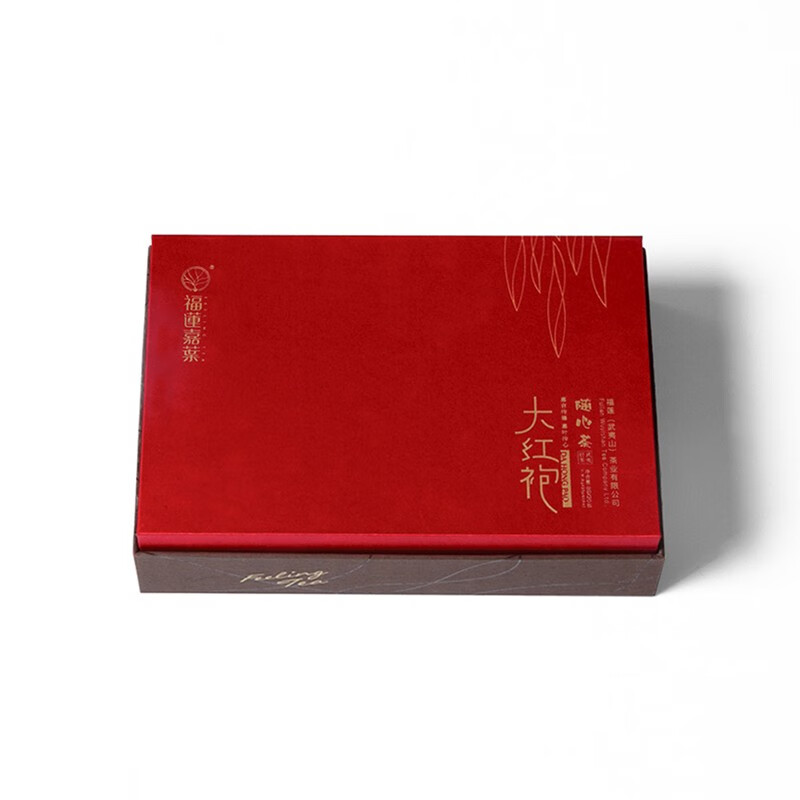 福莲嘉叶·随心茶园 武夷山大红袍 岩茶 乌龙茶礼盒装  160g