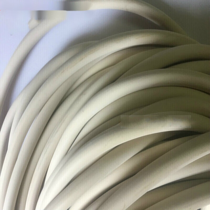 万纹橡胶管 白色橡胶软管 抽真空橡胶管 橡胶水管 实验室用管 内径2