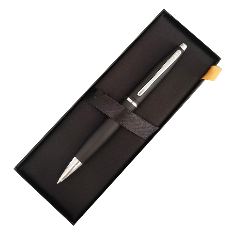 高仕高仕(CROSS)diy創(chuàng )意定制生日禮物男女辦公筆圓珠筆 磨砂黑
