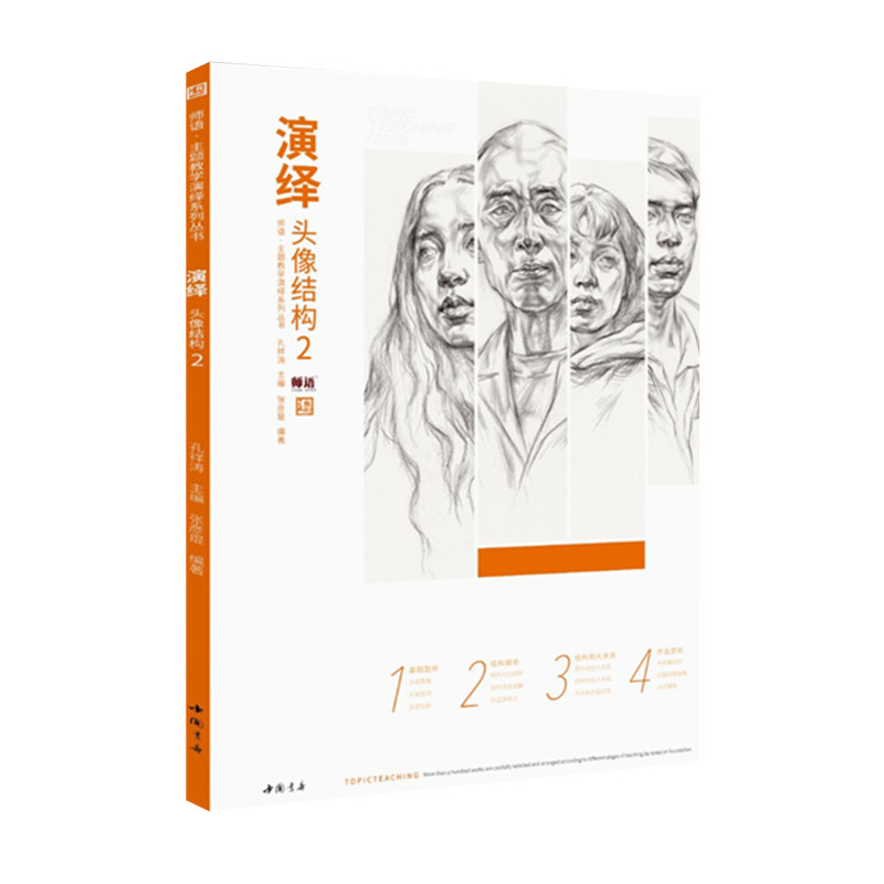 2019演绎头像结构2 主题教学师语张彦琨解构素描人物五官照片对画