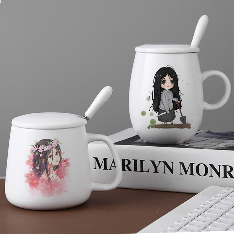 登顶王也水杯一人之下王也周边定制陶瓷杯水杯子学生二次元张楚岚礼 1