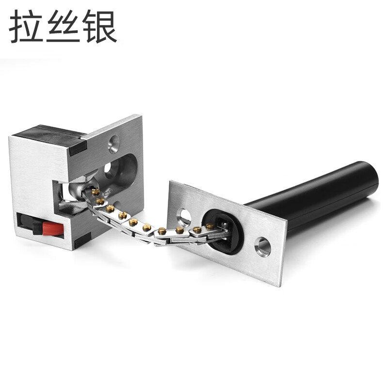 鑫洪五金酒店门暗藏防盗链隐藏式安全链宾馆门隐形防盗扣门栓暗装保险