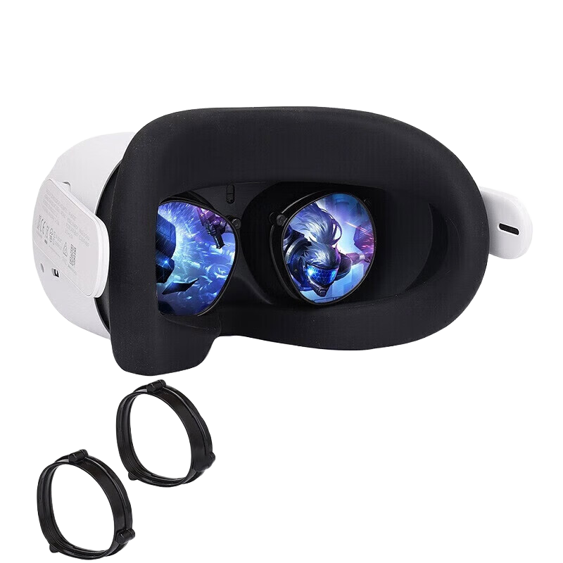 SooGreepico4 Oculus meta quest2 VR眼镜近视支架磁吸散光镜片合金框