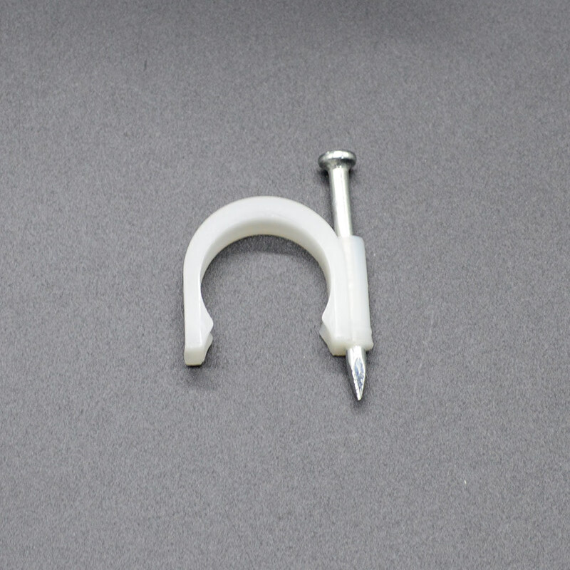 零悉ppr水管管卡固定明装座卡20 25 32u型塑料卡扣管材配件管卡子pvc