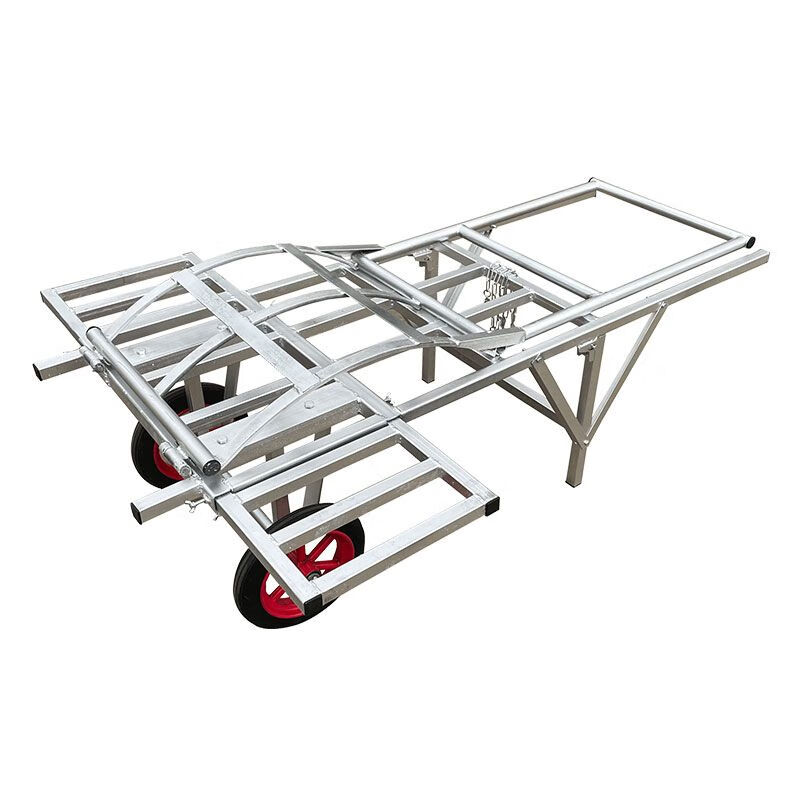 花乐集杀猪车移动式杀猪架子杀猪固定架宰猪架子宰猪时可移动推车宰猪