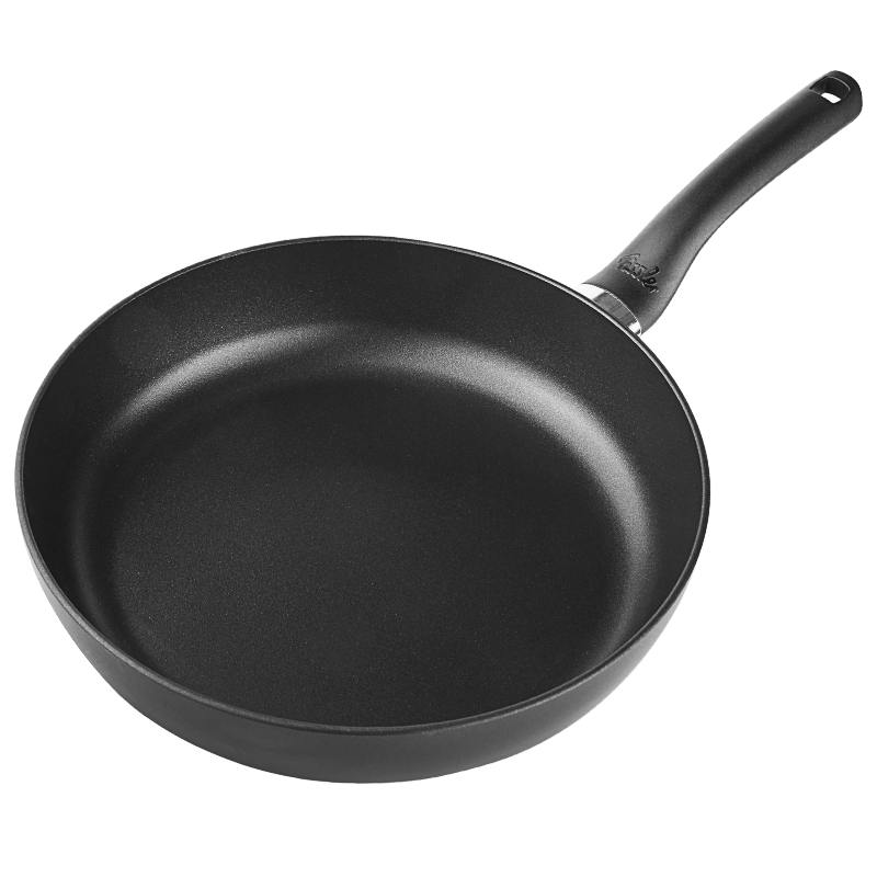 Fissler 菲仕乐 德意之色系列 煎锅(28cm、不粘、有涂层、铝合金、黑色)