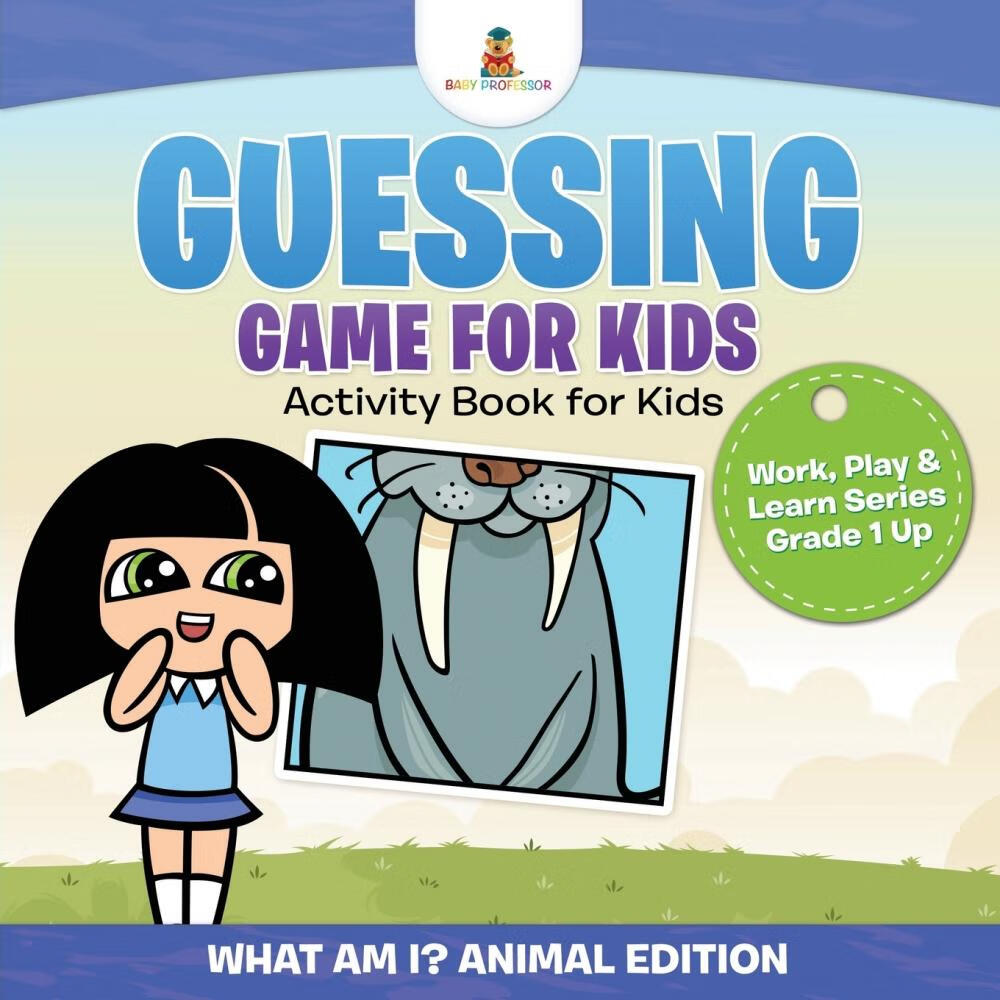 预售 按需印刷 guessing game for kids - activity book for kids
