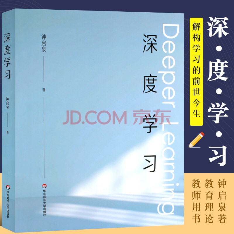 正版深度学习 解构深度学习的 前世今生 拥抱哥白尼式的变革大夏书系 钟启泉著 华东师范大学出版社 教育理论教师用书