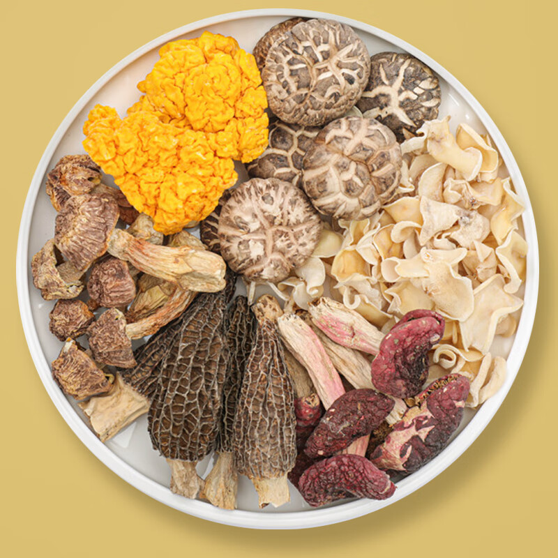 禾澹菌菇礼盒山珍干货礼盒礼福建特产农副产品土特产礼盒550g