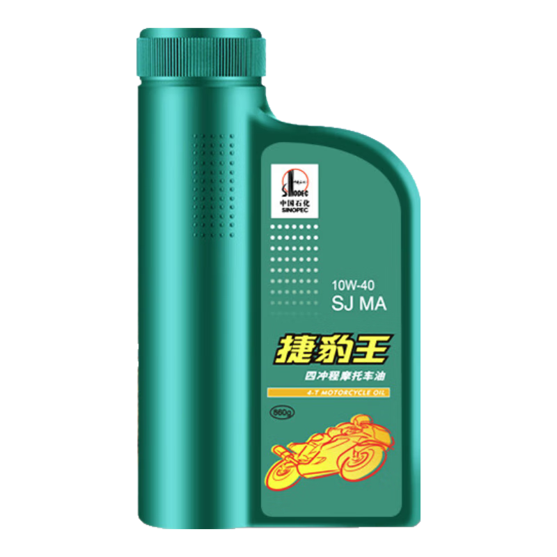 長城【捷豹王】礦物型摩托車機油 SJ 10W-40 四沖程發(fā)動機油 860g/1L