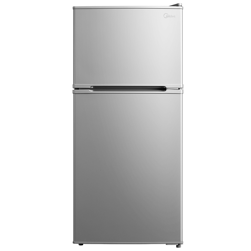 美的(Midea)冰箱 双门小冰箱112升客厅小型迷你家用电冰箱BCD-112CM 浅灰色27069575531