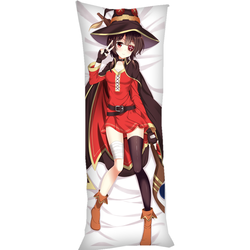 二次元长条睡觉抱枕可拆洗为美好的世界献上祝福惠惠等身抱枕阿库娅