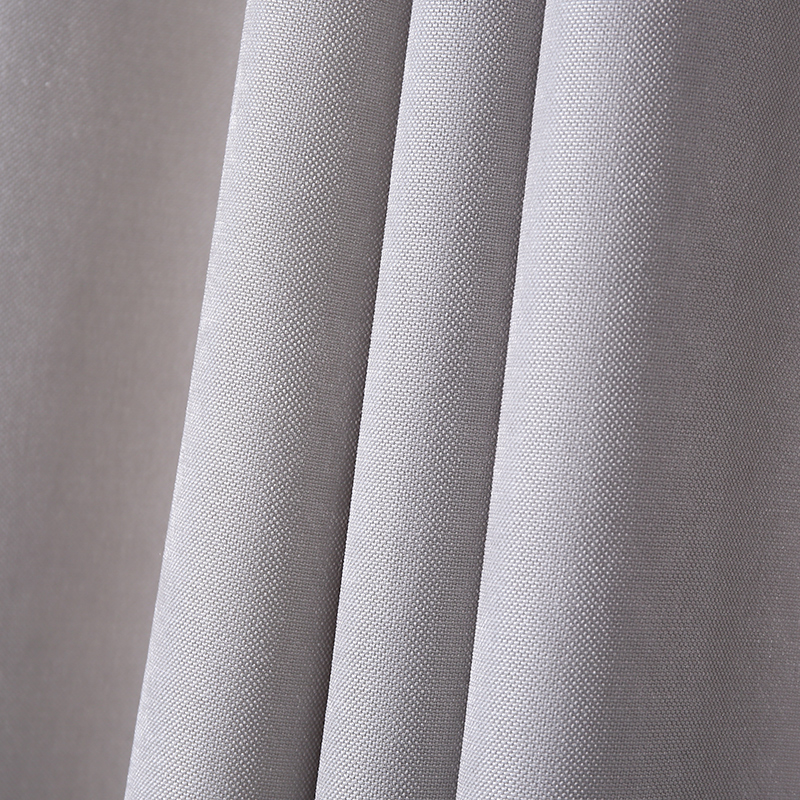 爱巢鸟 布艺门帘隔断帘免打孔空调帘卧室厨房卫生间家用挂帘遮挡帘子 烟灰色(打孔式)  帘宽200*高180cm/配杆110-150cm