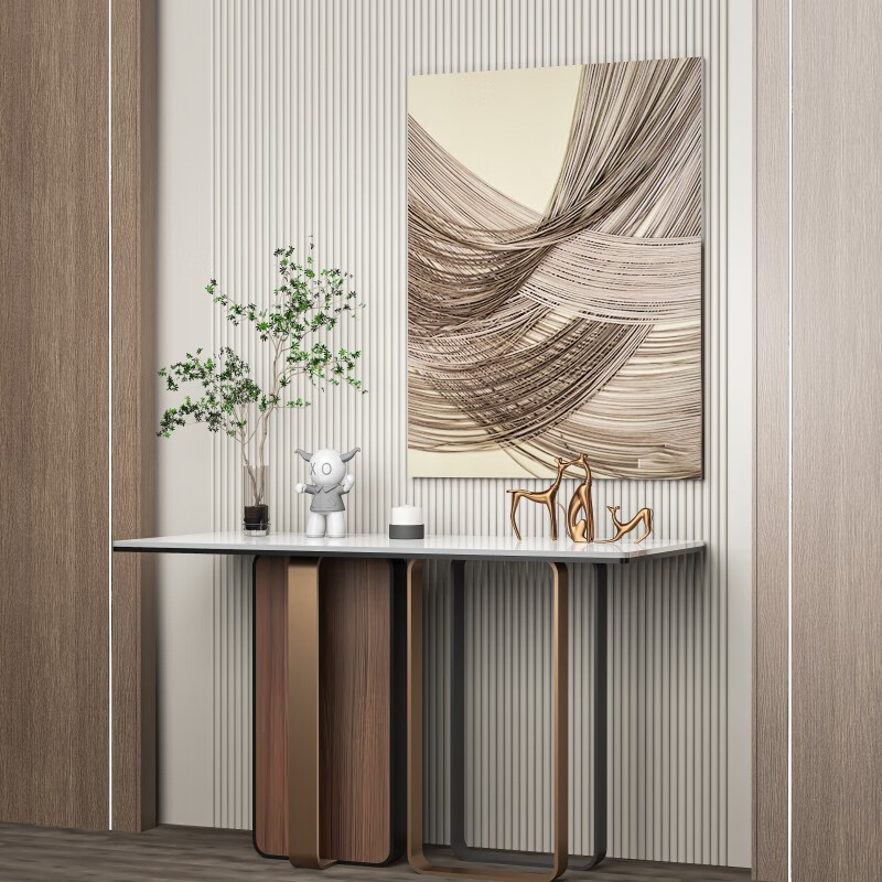 永鹭鑫 意式极简进门玄关柜轻奢风现代门厅端景台隔断入户玄关台玄关