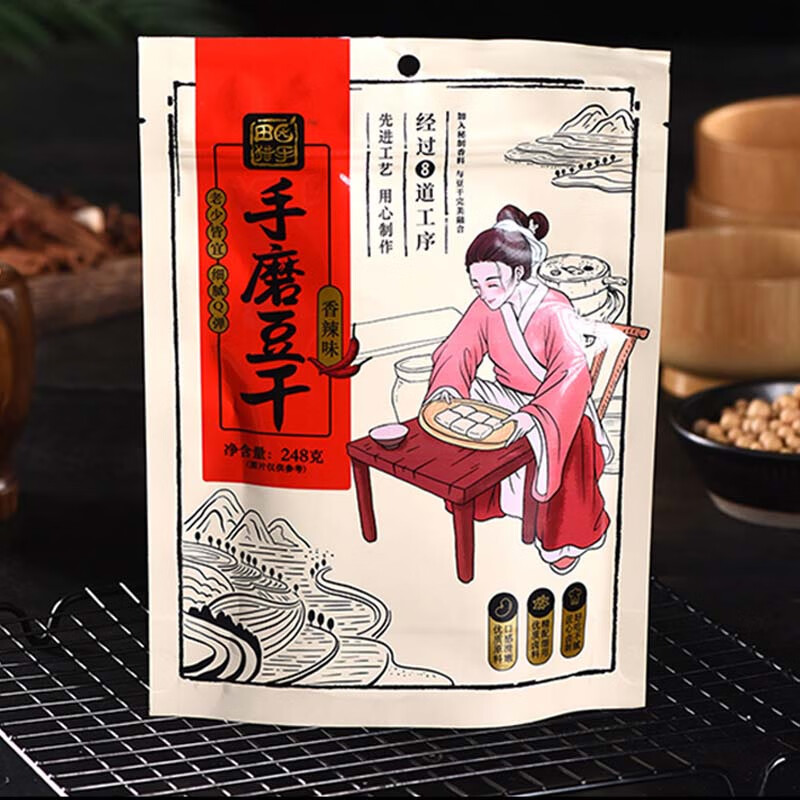 田园猎手豆干/素食零食-健康美味的选择|怎么看豆干素食零食历史价格