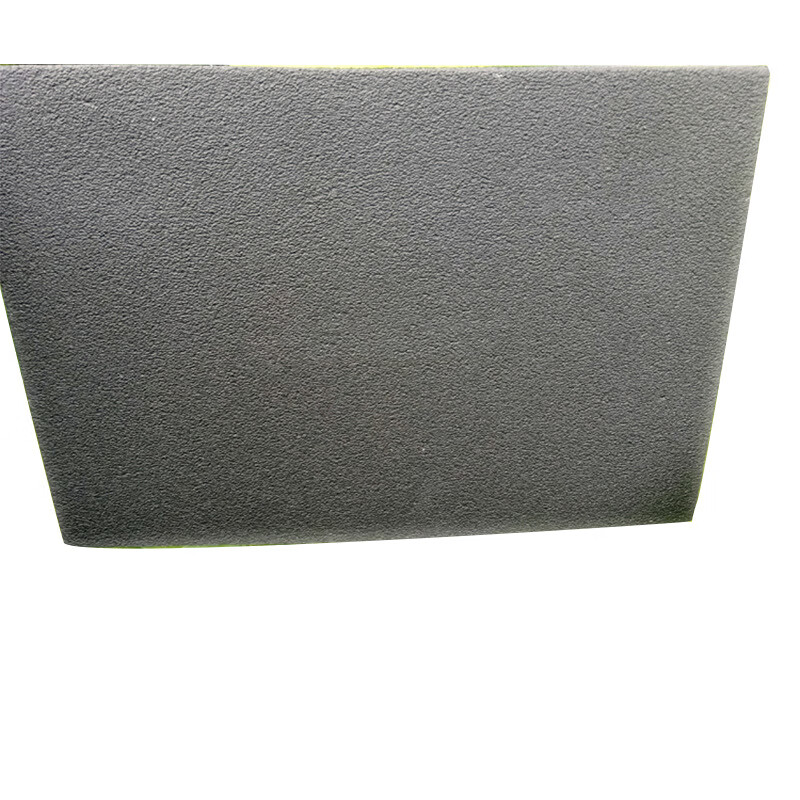 泥之昕黑色阻燃橡塑板20mm防水铝箔橡塑保温板b1级隔音施工橡塑板