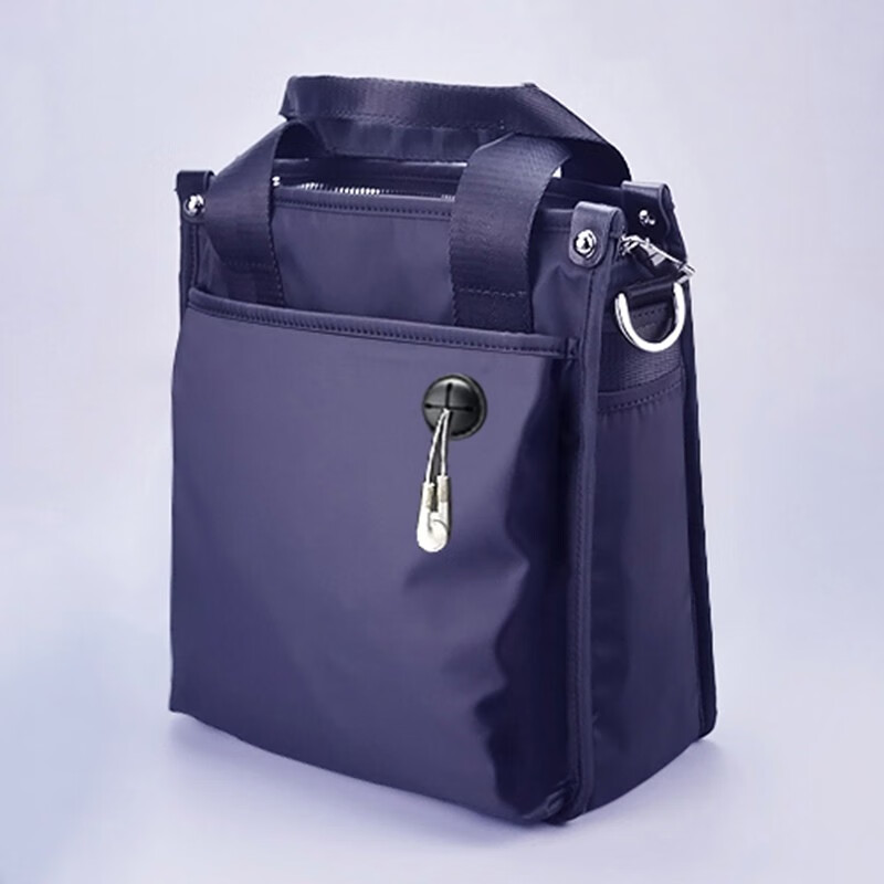 Colrtn Kwecr男士斜挎包2026新款休闲手提电脑包商务公文包大容量单肩包奢侈品 CK黑色大号32*27*11.5