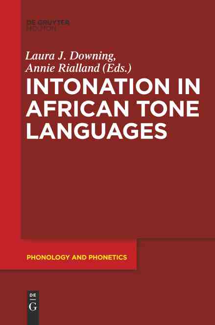 预售 按需印刷 intonation in african tone languages