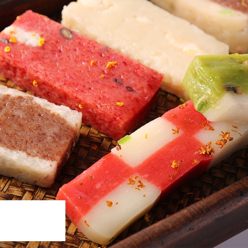 虎钢馋苏州特产纯手工传统糕点糕团重阳糕桂花糕糖年糕猪油糕松糕赤豆