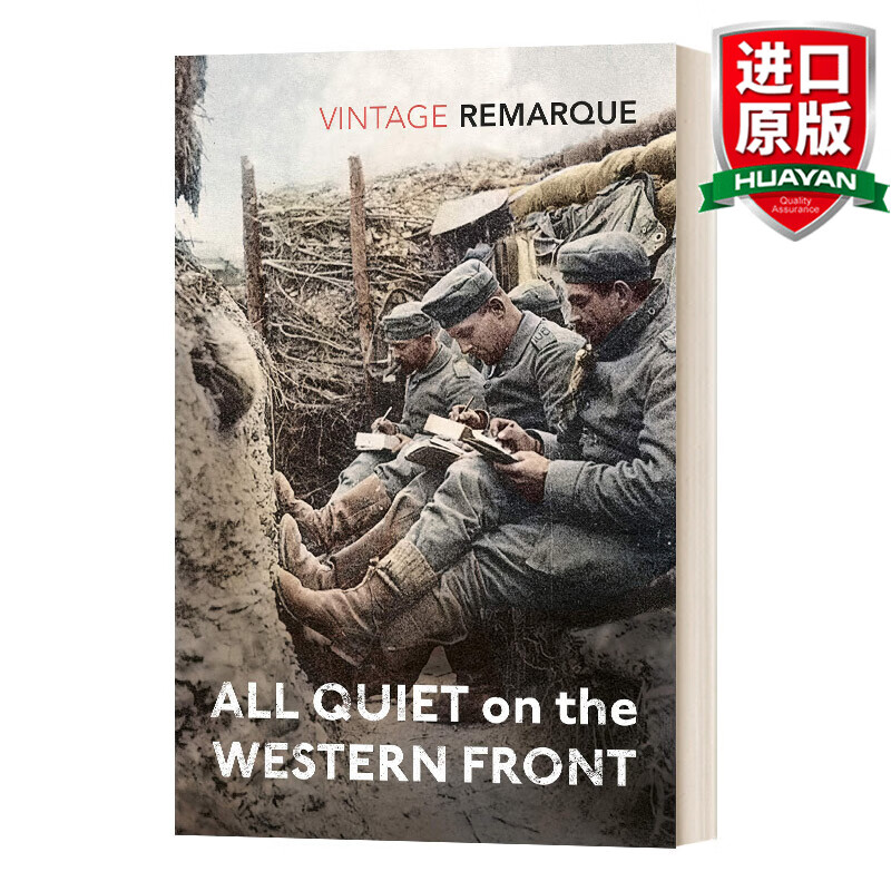 All Quiet on the Western Front 英文原版小说 西线无战事 Vintage经典 英文版 进口英语原版书籍