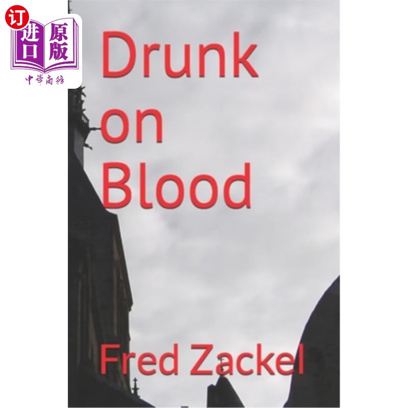 海外直订drunk on blood 喝血