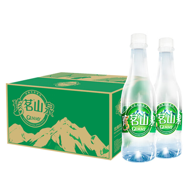 珍茗山泉饮用泉水 饮用水整箱 535ml*24瓶 【整箱装】饮用泉水535ml*
