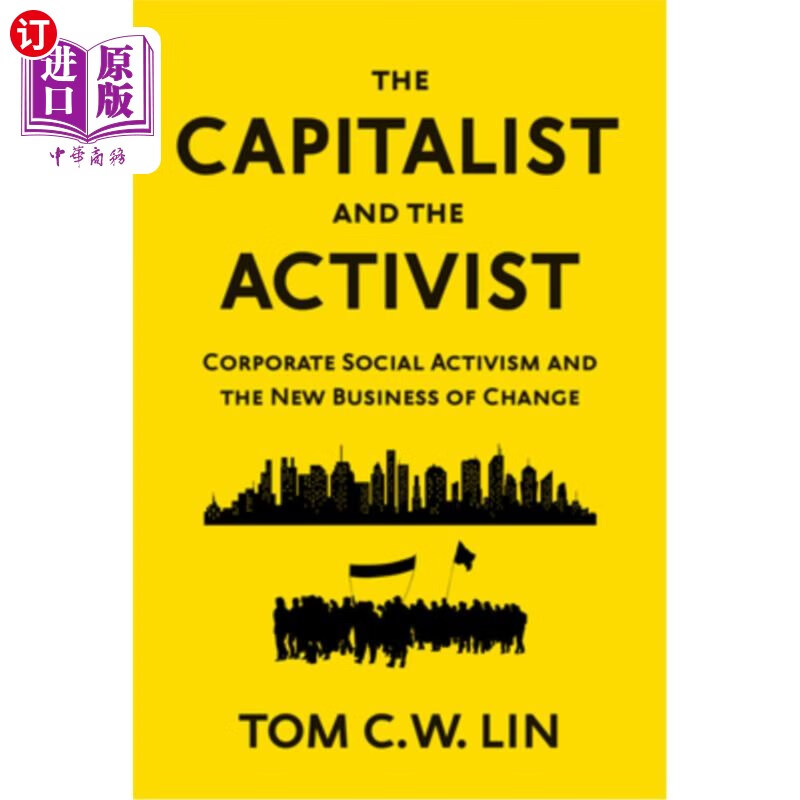 海外直订the capitalist and the activist: corporate social