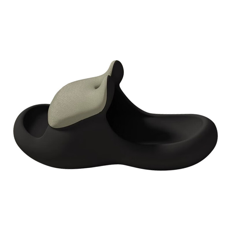 【直发】2024新款女士凉拖鞋舒适柔软情侣学生夏季外穿居家厚底女 黑色 34-35