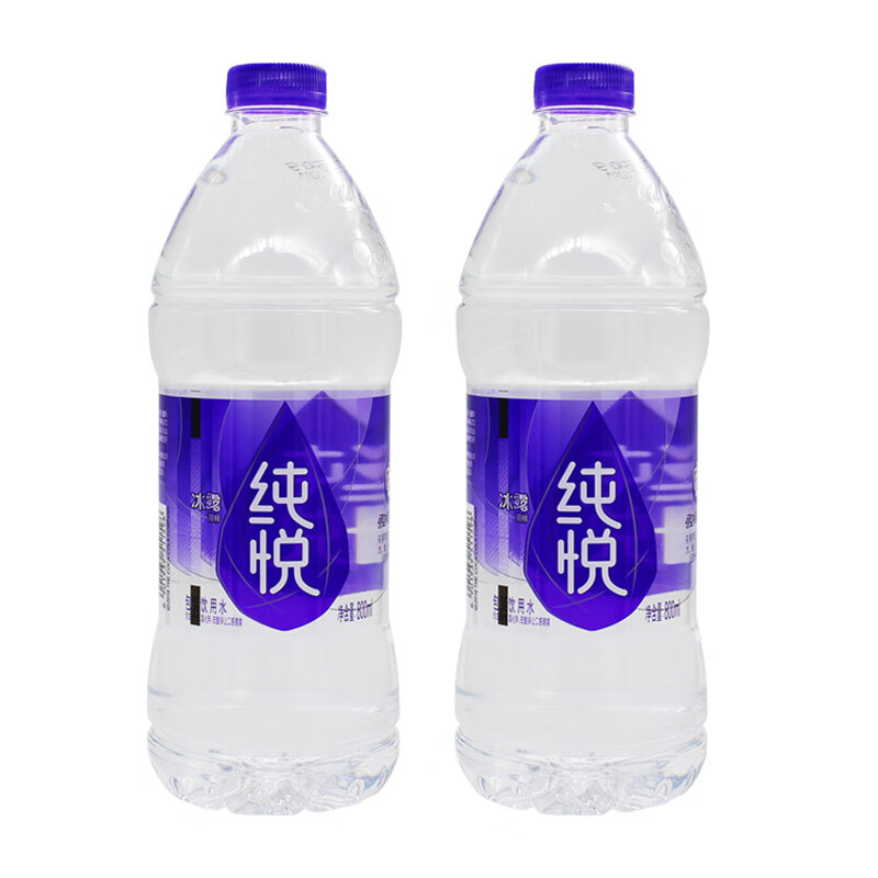 纯悦矿泉水可口可乐纯悦水矿泉水550ml*24瓶纯悦水800ml包装饮用水