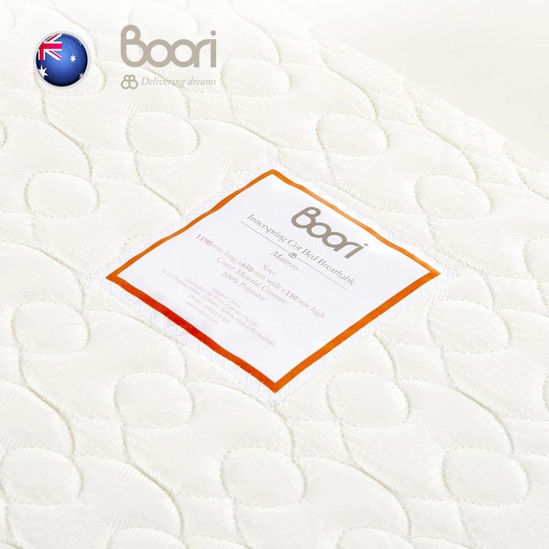 婴儿床Boori澳洲婴儿床垫婴童床弹簧床垫席梦思床垫评测质量怎么样！评测性价比高吗？