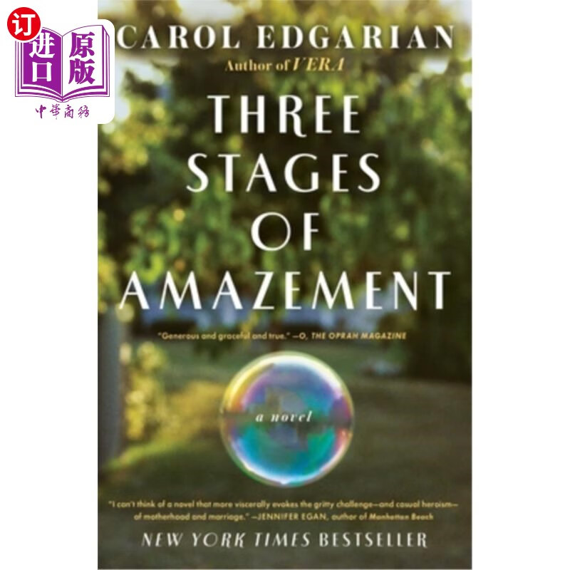 海外直订three stages of amazement 惊奇的三个阶段