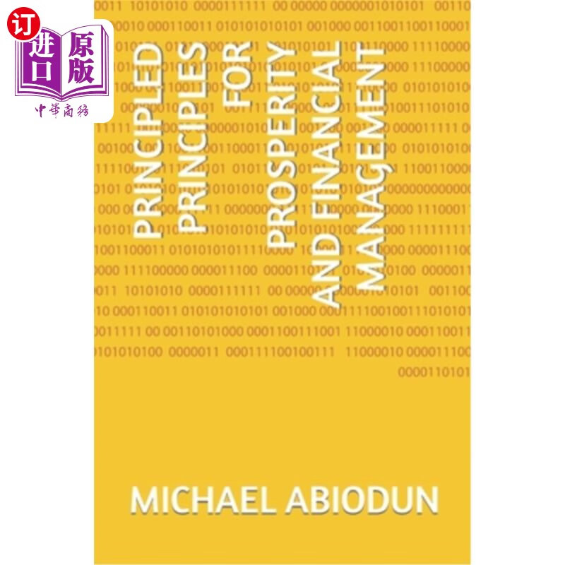 海外直订principled principles for prosperity and financial