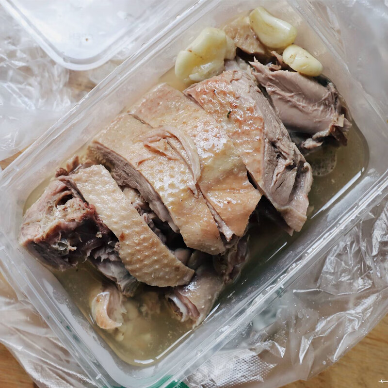 虎钢馋扬州老鹅盐水鹅高邮盐水鹅真空包装老鹅肉配卤汁冰袋保鲜 盐水
