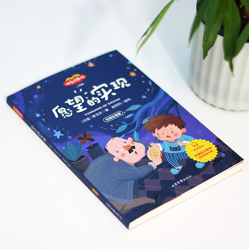 快乐读书吧二年级下册 愿望的实现 小学2年级下统编语文课外阅读*读书目彩图注音版 小学生课外阅读*读书
