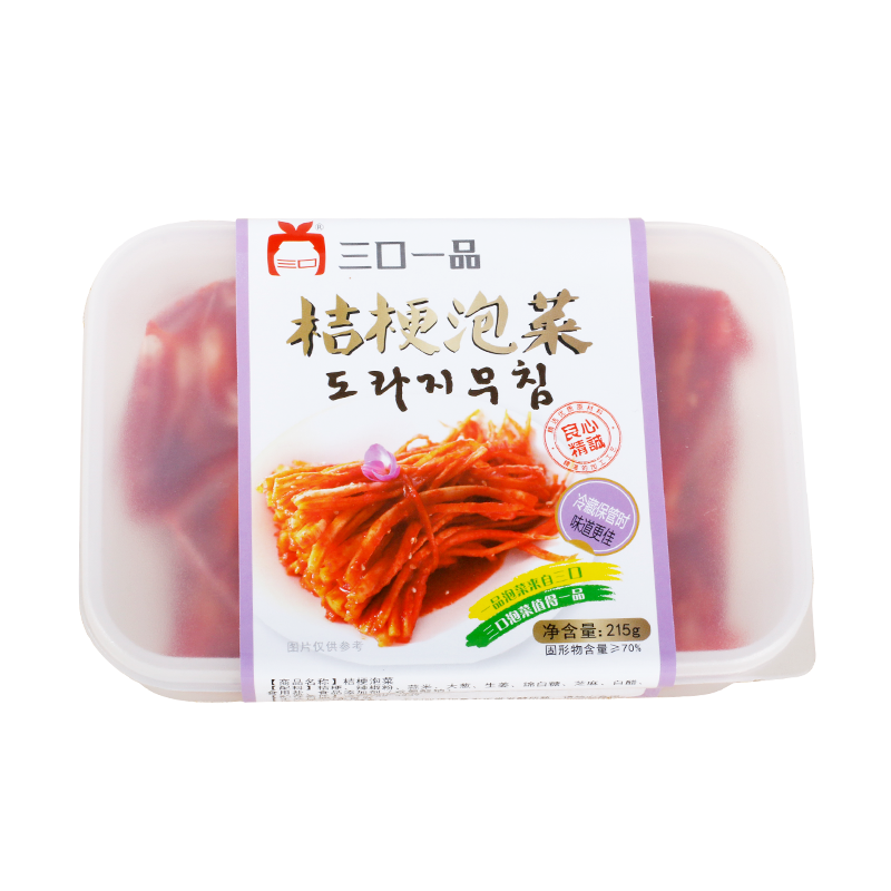 三口一品：韩国风味泡菜和盒装桔梗泡菜价格走势与口感体验