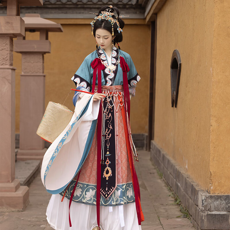 歌珀尼汉服成人女小个子夏季原创改良洛神 神仙图国风复原款传统中国