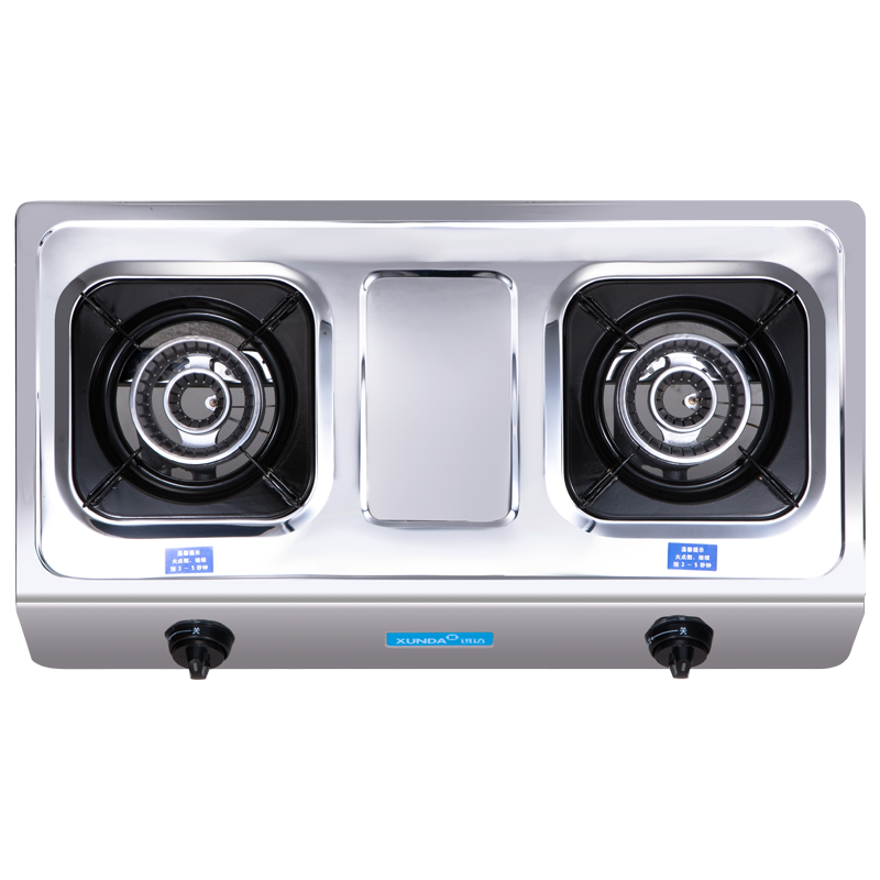 迅达（XUNDA）燃气灶家用台式不锈钢燃气灶DS108(液化气)，价格走势及评测|如何查看燃气灶的历史价格