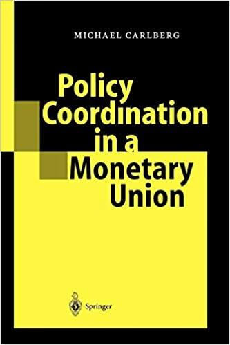预订 policy coordination in a monetary union