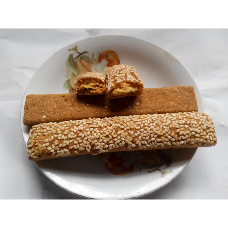 宜享健康泰州脆饼泰州特产原味 好吃胜过西亭脆饼糕点零食千家慧 原味