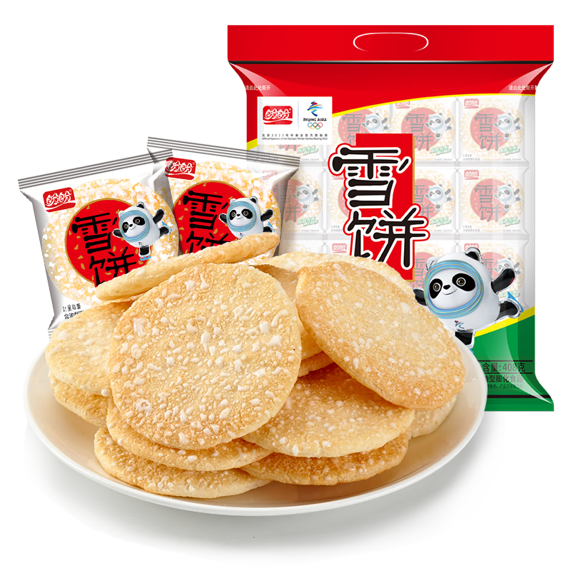 PANPAN FOODS 盼盼 雪饼 408g