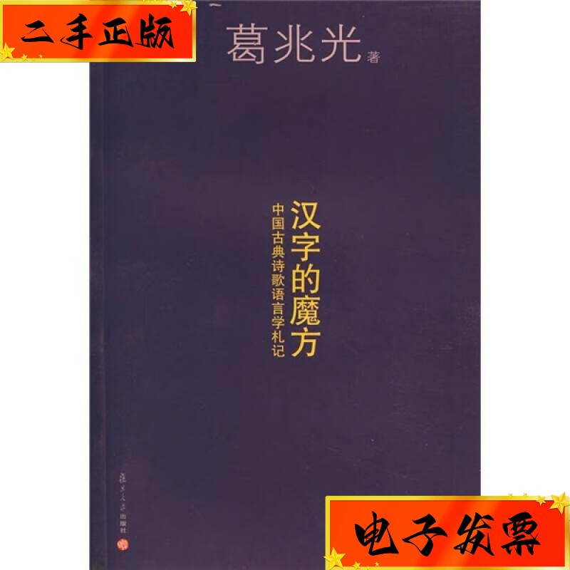 【二手九成新】汉字的魔方 复旦大学出版社