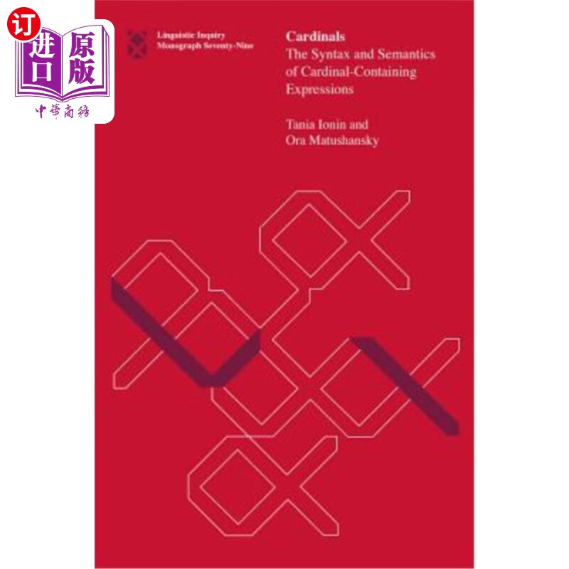 海外直订cardinals, volume 79: the syntax and semantics of