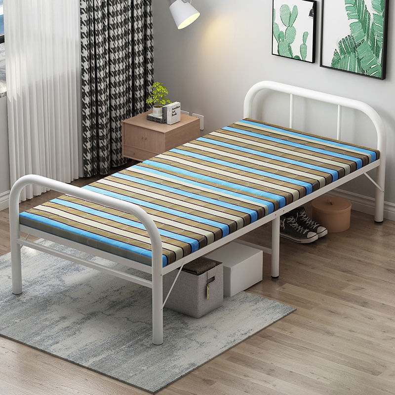 折叠床单人床家用成人双人床板式午休床午睡简易经济型硬板木板床