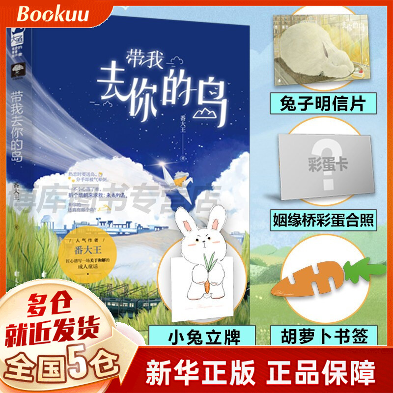 【正版包邮】带我去你的岛 番大王小说 新书