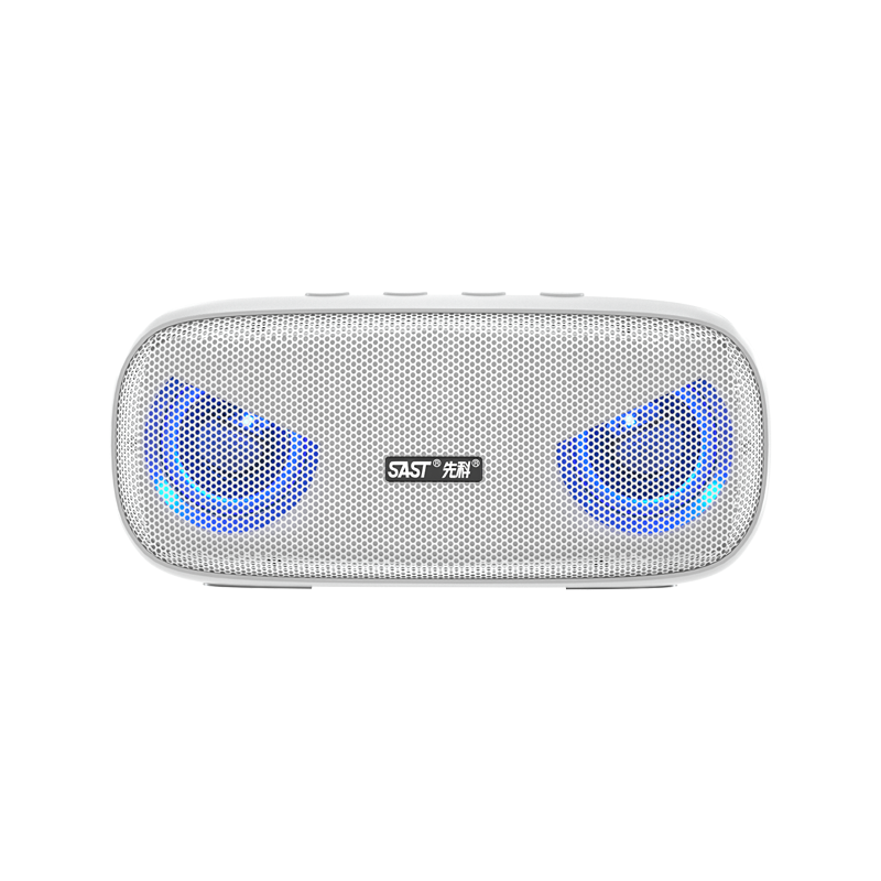 SAST 先科 T18 2.0声道 户外 便携蓝牙音箱 白色